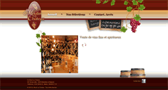 Desktop Screenshot of cave-mandelieu.com